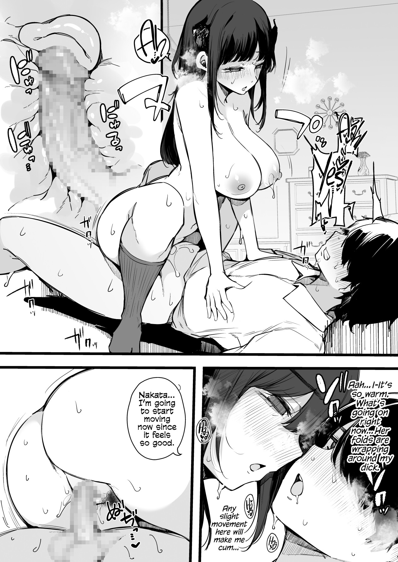 Hentai Manga Comic-From That Day On, The Plain Looking Succubus Tried Her Hardest TO Drain My Cum-Read-22
